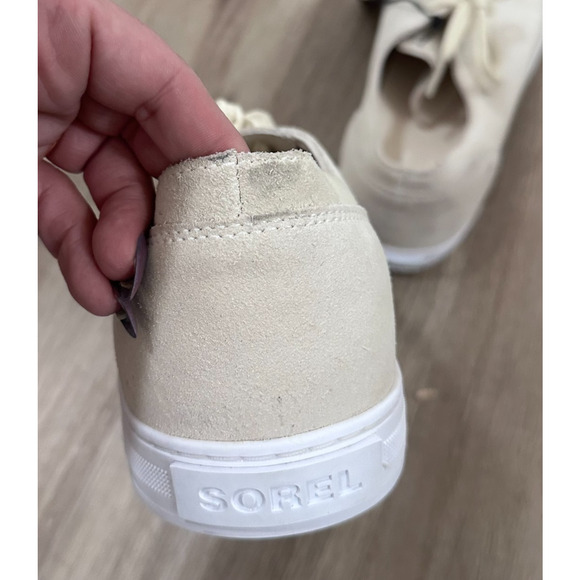 NWOB SOREL Men's Waterproof C-Street Lace Up Beige Suede Size 9 Gorpcore - Picture 5 of 8